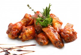 Honey Garlic Chicken Wings wings recipes, manuka honey recipes