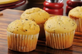 Poppy seed muffins recipes, honey