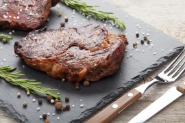 grilled steak with honey glaze BBQ recipes