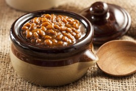 Homemade Barbecue Baked Beans honey recipes, baked bean recipes