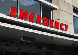 emergency room sign hospital care, honey care