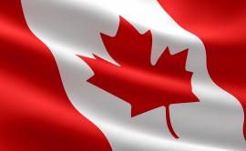 Canadian flag ontario