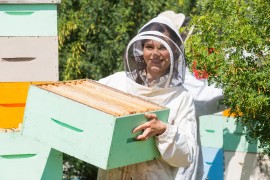 Beekeeping bee school, honeybee, penn state, beekeeper