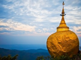 Myanmar beekeeping, income, golden rock, one of the most sacred buddhist stupa, ,kyaiktiyo pagoda, myanmar